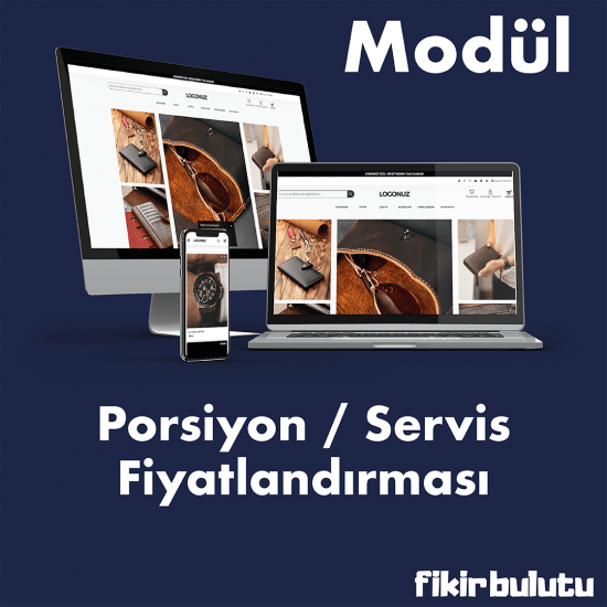 Porsiyon / Servis Başına Fiyat Gösterme